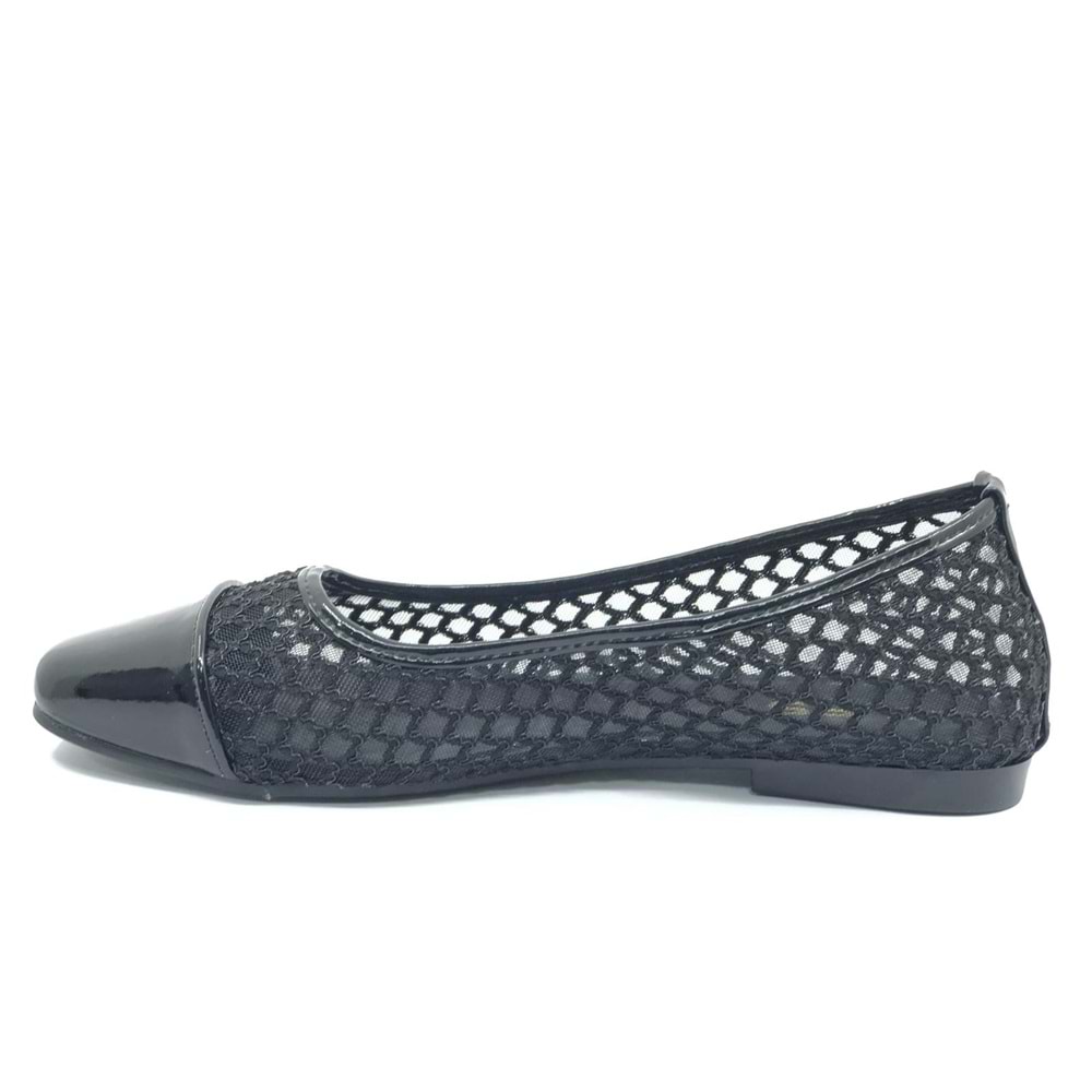 Feles Dantel Detaylı Kadın Babet Ayakkabı