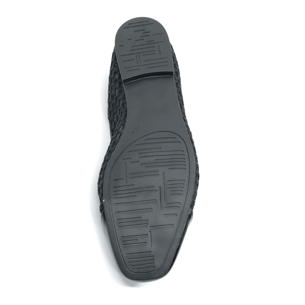 Feles Dantel Detaylı Kadın Babet Ayakkabı