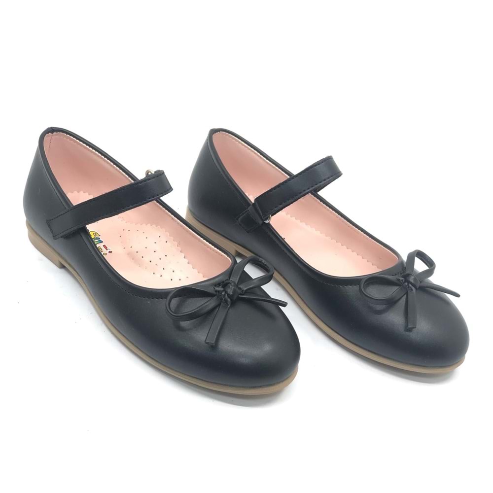 İremsu Pisi Bıyık Cırtlı Kız Çocuk Babet Ayakkabı