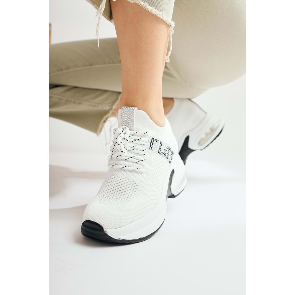 Kocamanlar 48564014 Sneaker Gizli Topuk Kadın Spor Ayakkabı