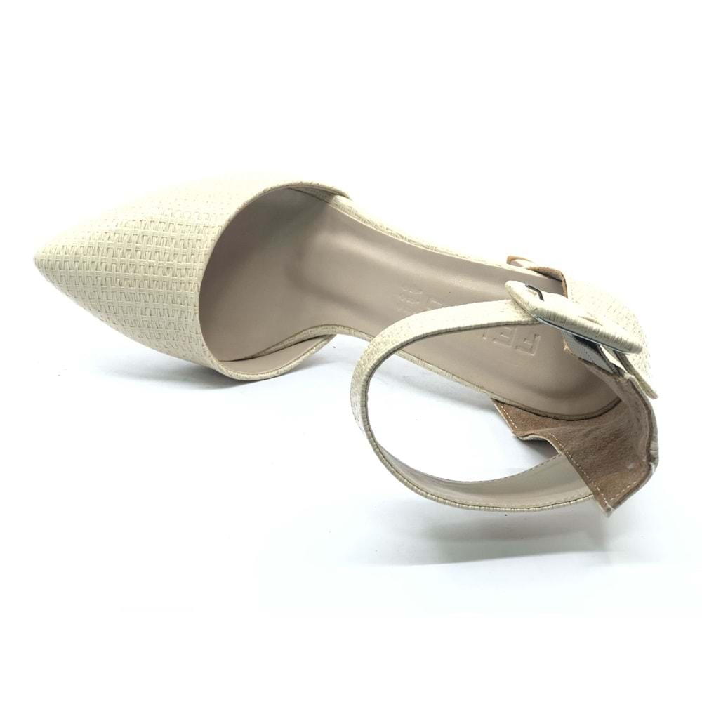 Feles Bilek Detaylı Stiletto Kadın Topuklu Ayakkabı