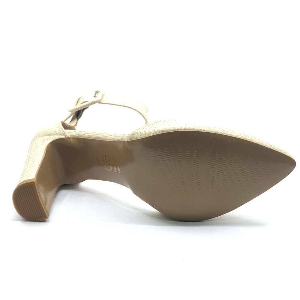 Feles Bilek Detaylı Stiletto Kadın Topuklu Ayakkabı