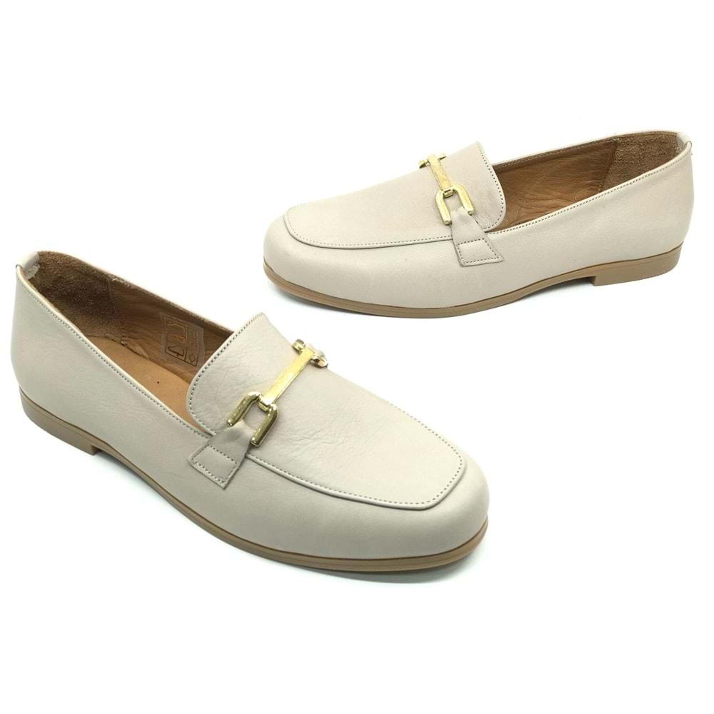Ayakdaş 3727 Kadın Loafer Deri Babet Ayakkabı