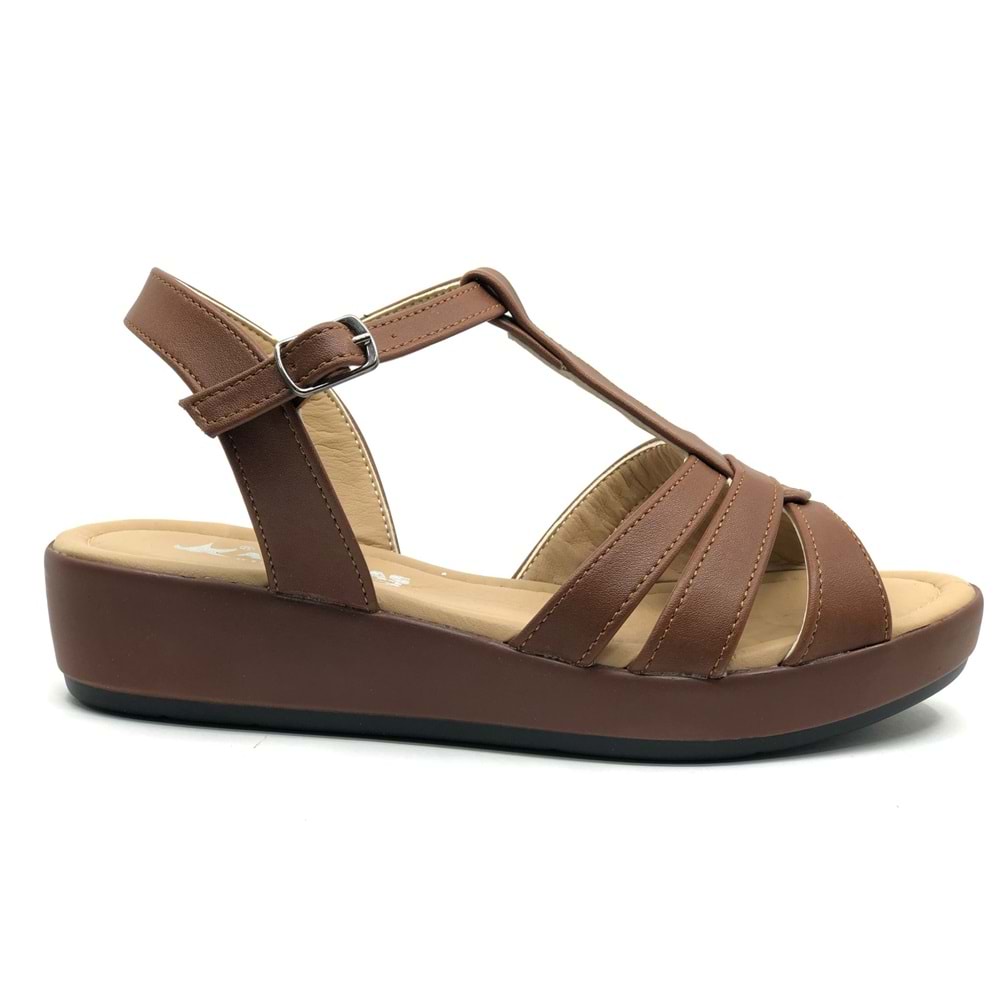 Ayakdaş 1040 Kadın Düz Taban Sandalet