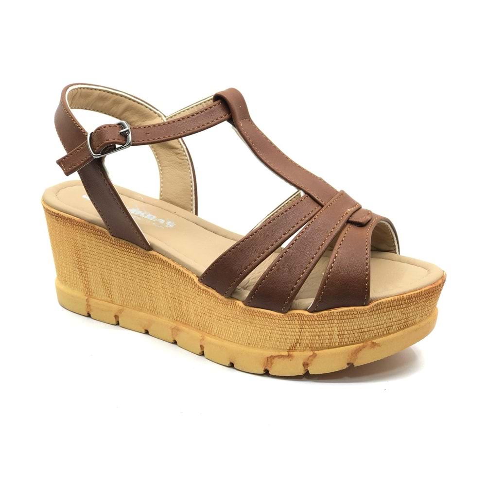Ayakdaş 1040 Kadın Dolgu Taban Sandalet