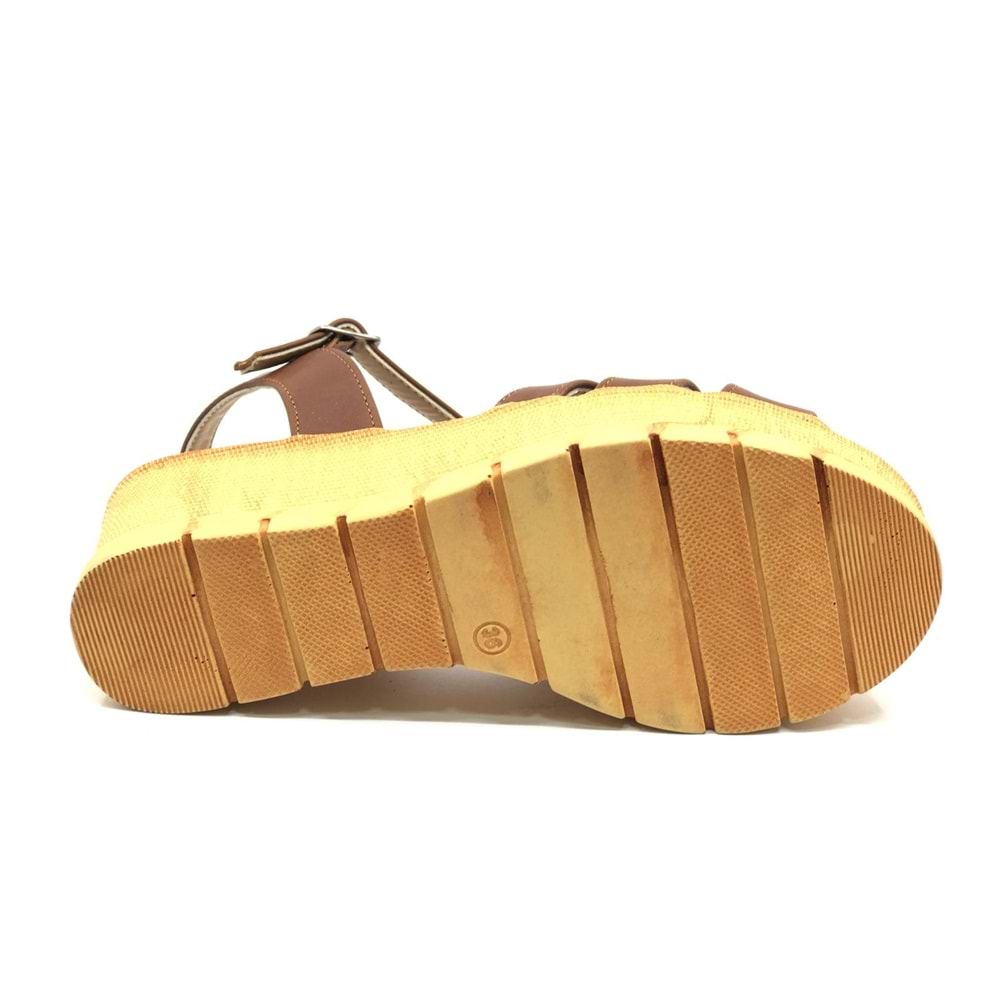 Ayakdaş 1040 Kadın Dolgu Taban Sandalet