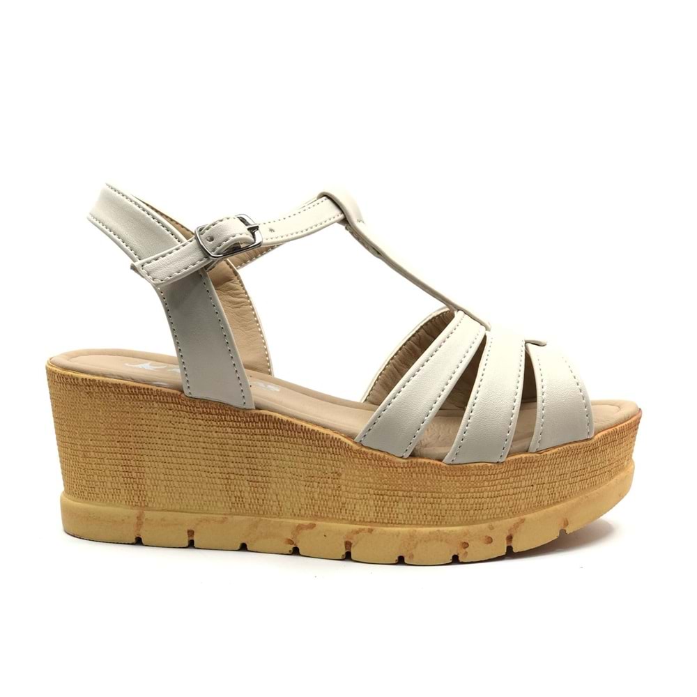 Ayakdaş 1040 Kadın Dolgu Taban Sandalet