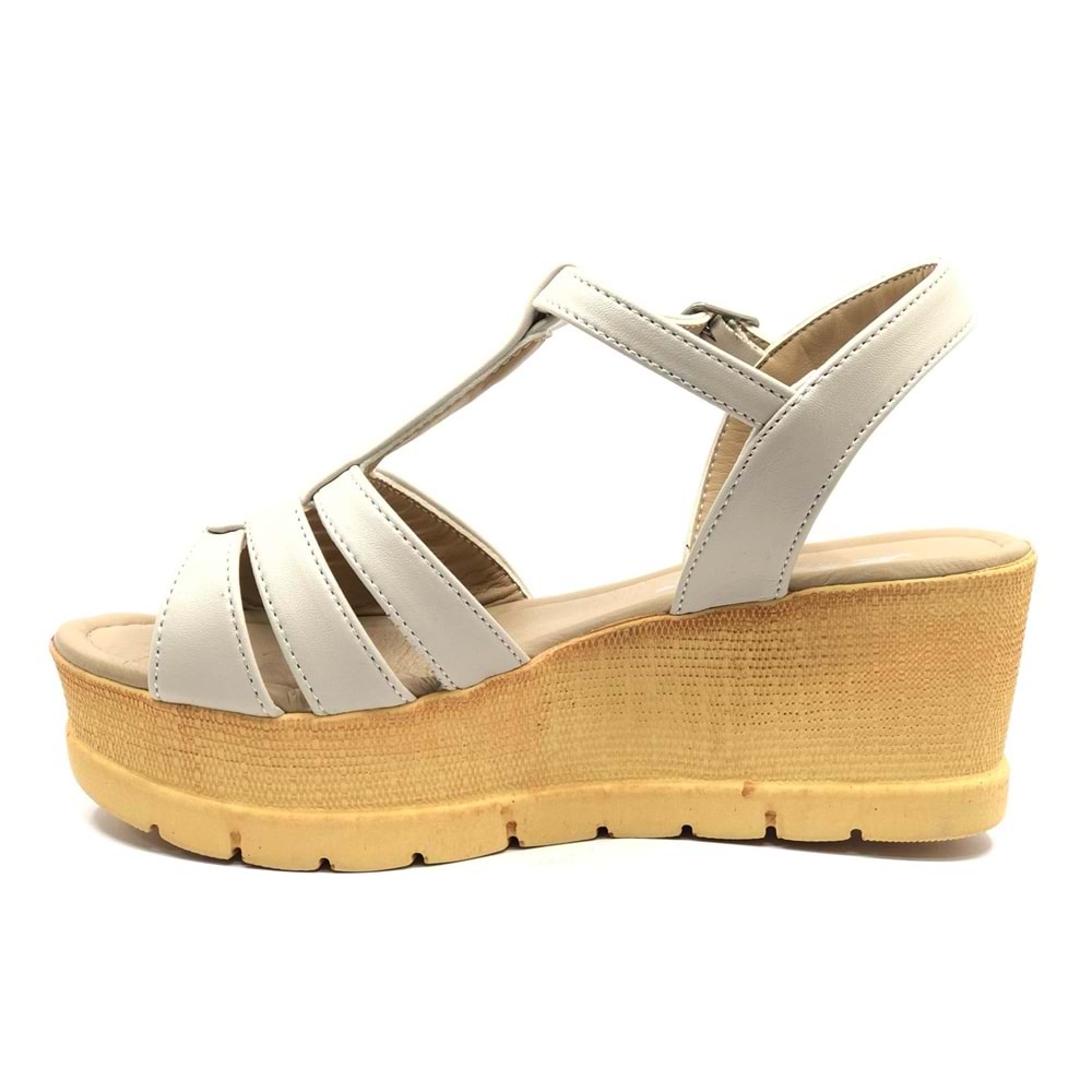 Ayakdaş 1040 Kadın Dolgu Taban Sandalet