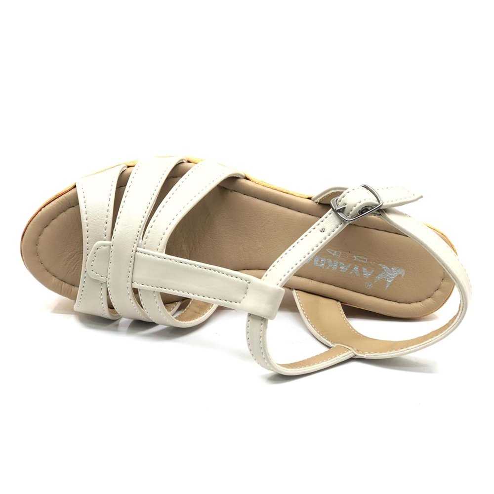 Ayakdaş 1040 Kadın Dolgu Taban Sandalet