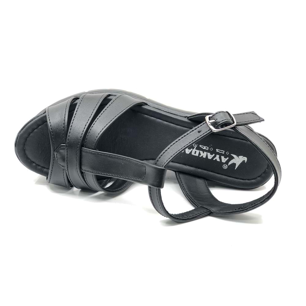 Ayakdaş 1040 Kadın Dolgu Taban Sandalet