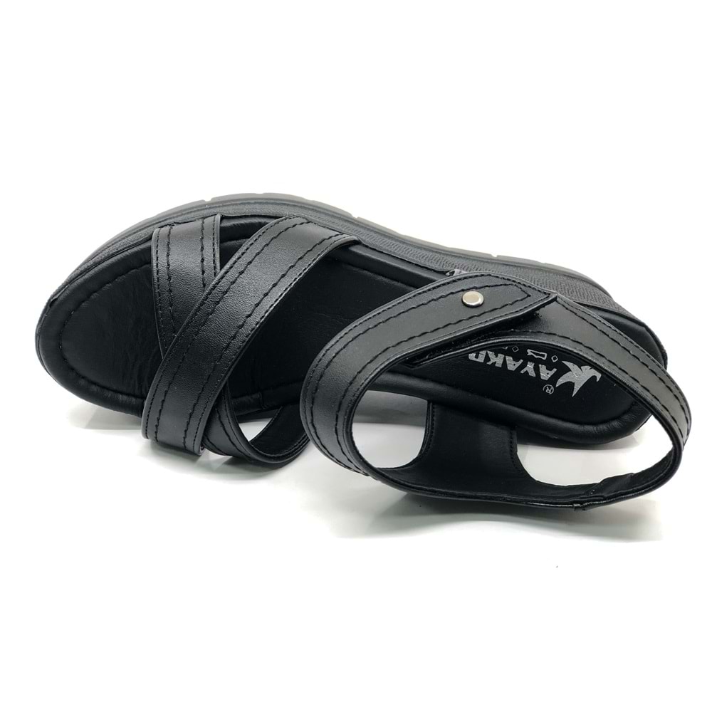 Ayakdaş 1017 Kadın Dolgu Taban Sandalet