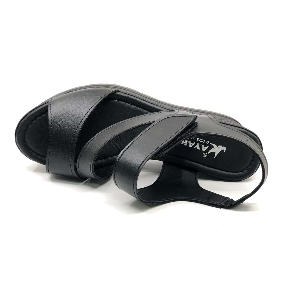 Ayakdaş 1019 Kadın Dolgu Taban Sandalet