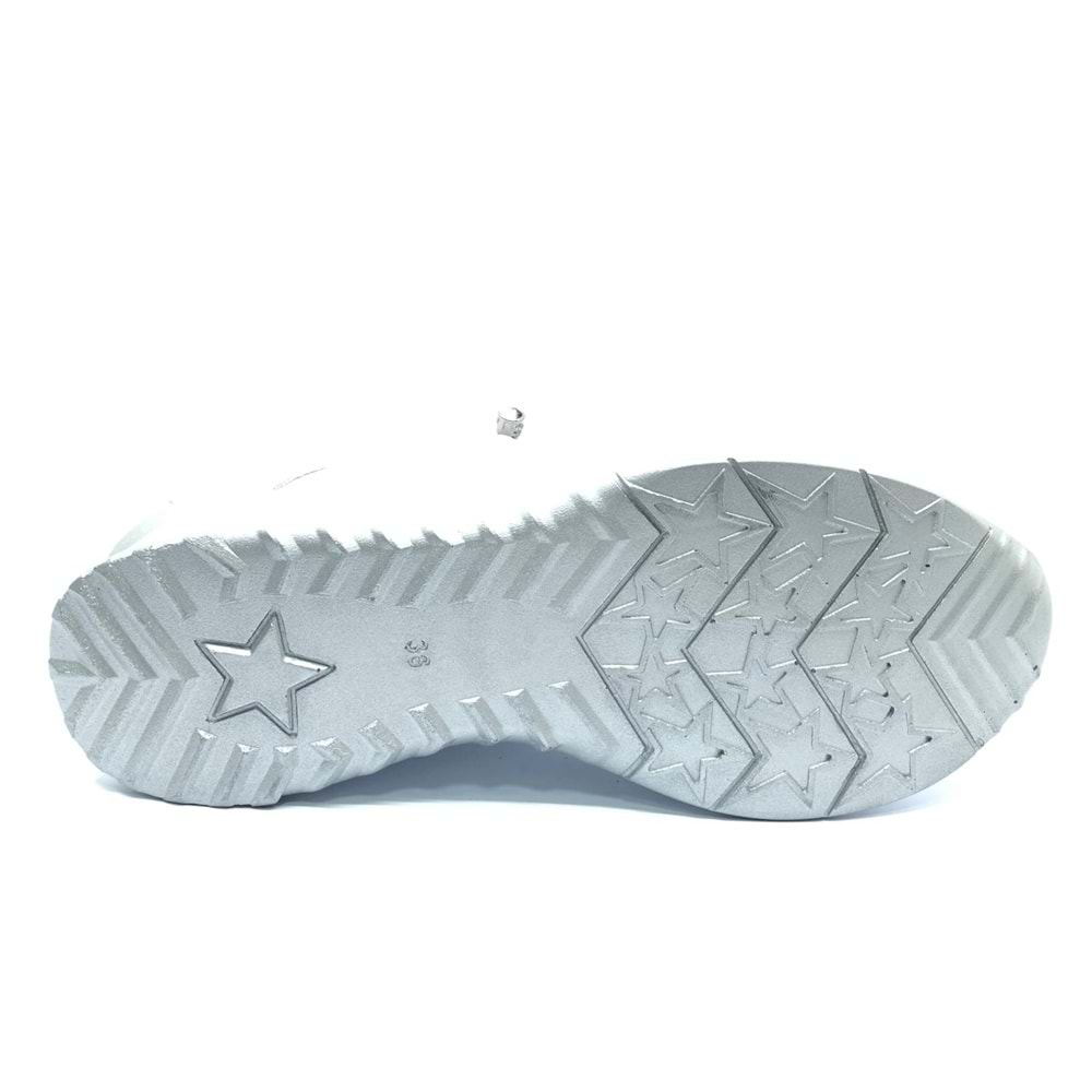 Ayakdaş Hakiki Deri Ortopedik Lastik Detaylı Kadın Casual Ayakkabı