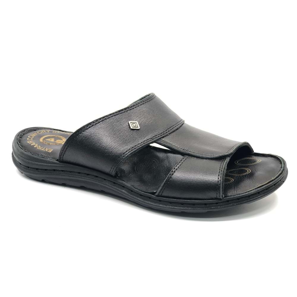 Asker 1928-25 %100 Hakiki Deri Erkek Full Ortapedik Terlik