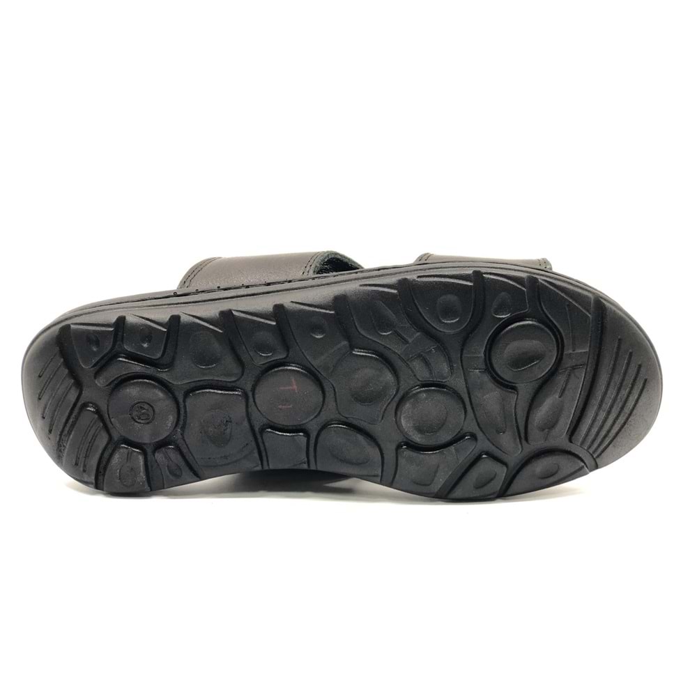 Asker 1928-25 %100 Hakiki Deri Erkek Full Ortapedik Terlik