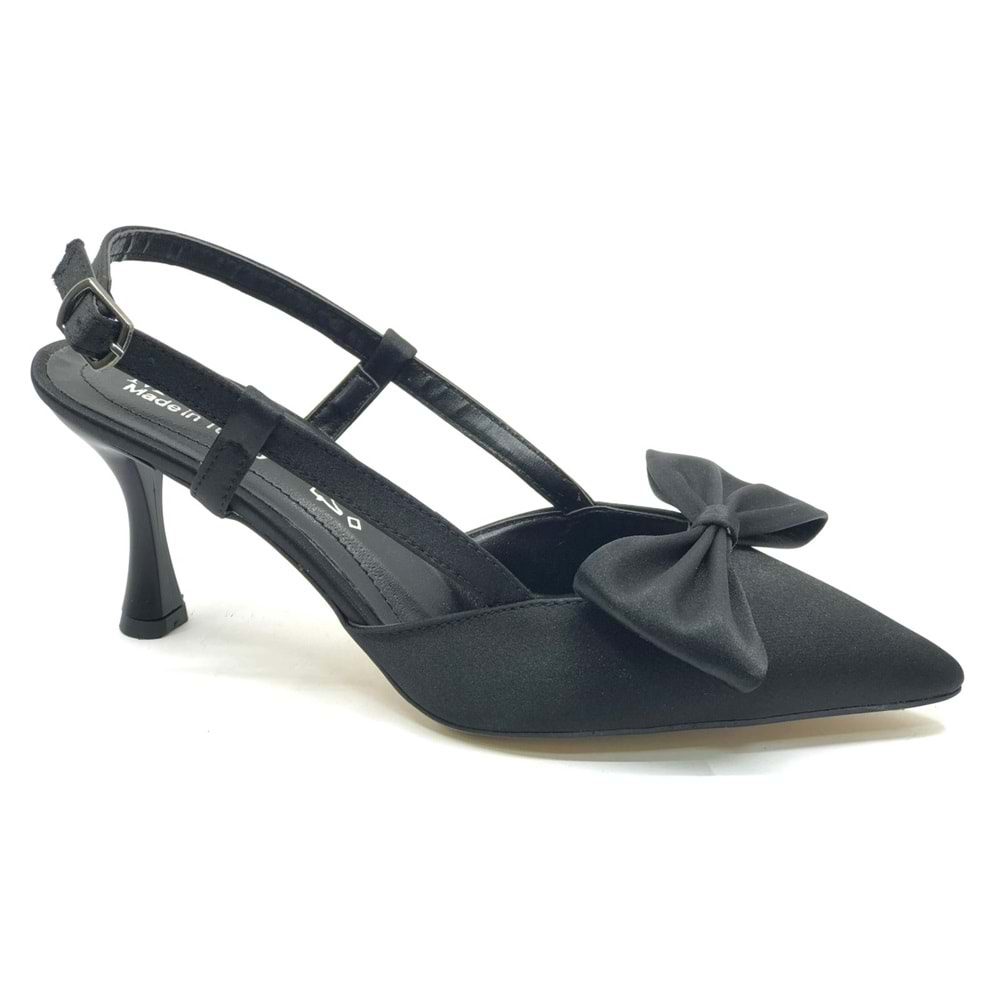 Mehtap Kurdela Detaylı Arkası Açık Stiletto Kadın Topuklu Ayakkabı