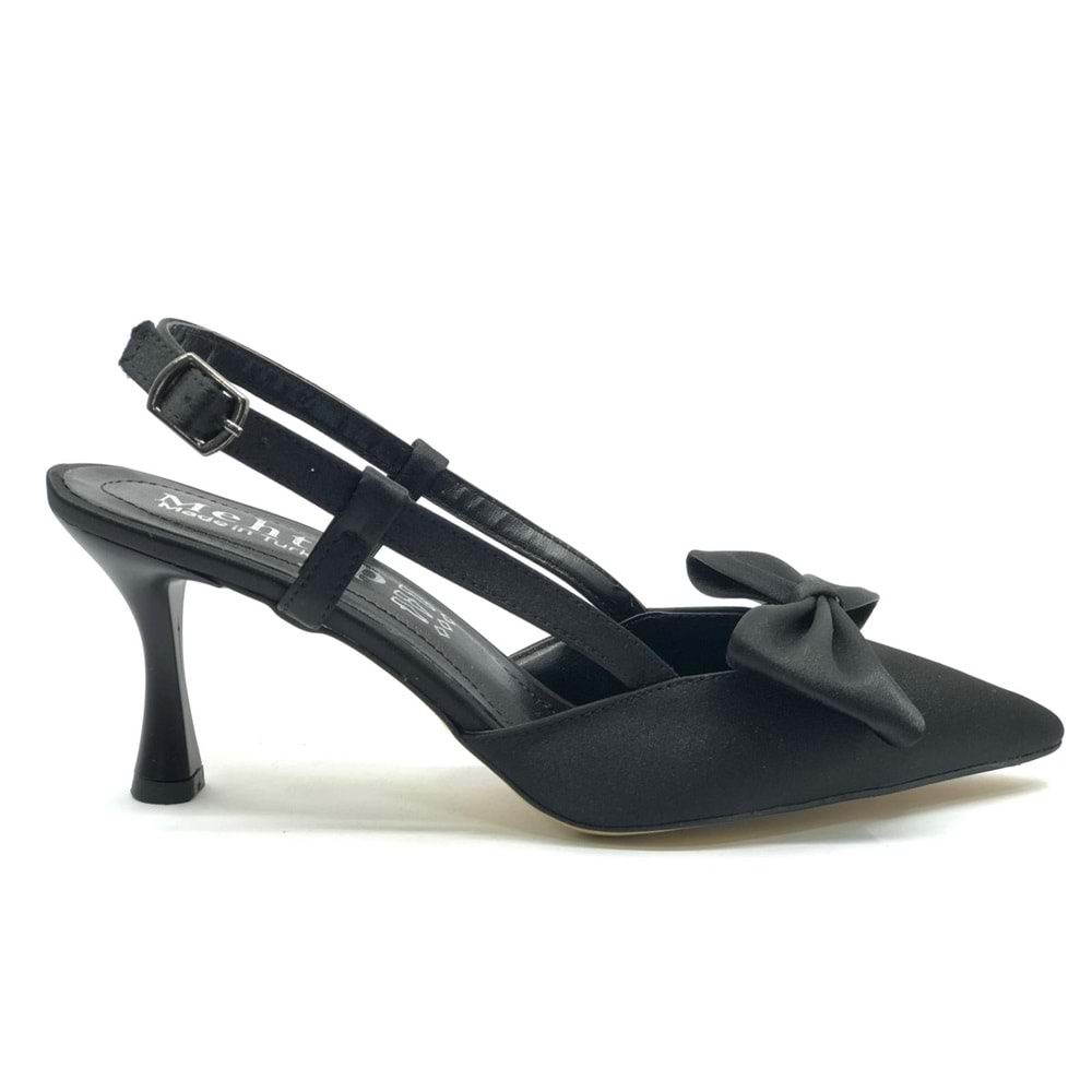 Mehtap Kurdela Detaylı Arkası Açık Stiletto Kadın Topuklu Ayakkabı