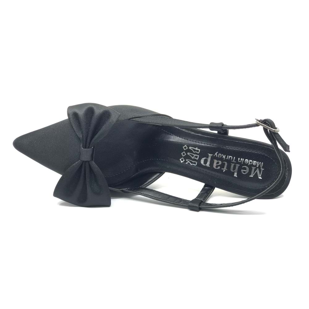 Mehtap Kurdela Detaylı Arkası Açık Stiletto Kadın Topuklu Ayakkabı