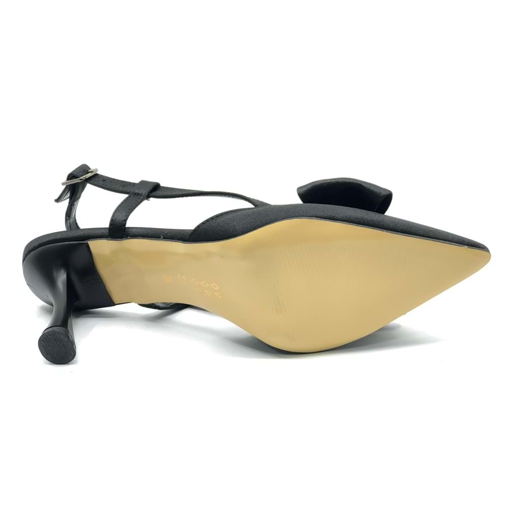 Mehtap Kurdela Detaylı Arkası Açık Stiletto Kadın Topuklu Ayakkabı