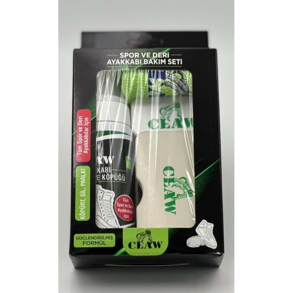 Kocamanlar KcmnClaw Ayakkabı Temizleme Köpüğü Süngeri Bakım Ürünü