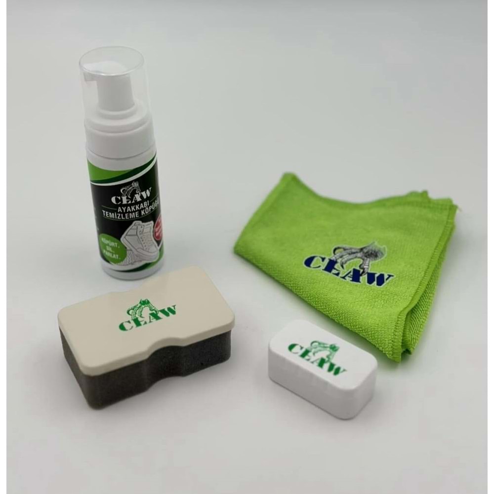 Kocamanlar KcmnClaw Ayakkabı Temizleme Köpüğü Süngeri Bakım Ürünü