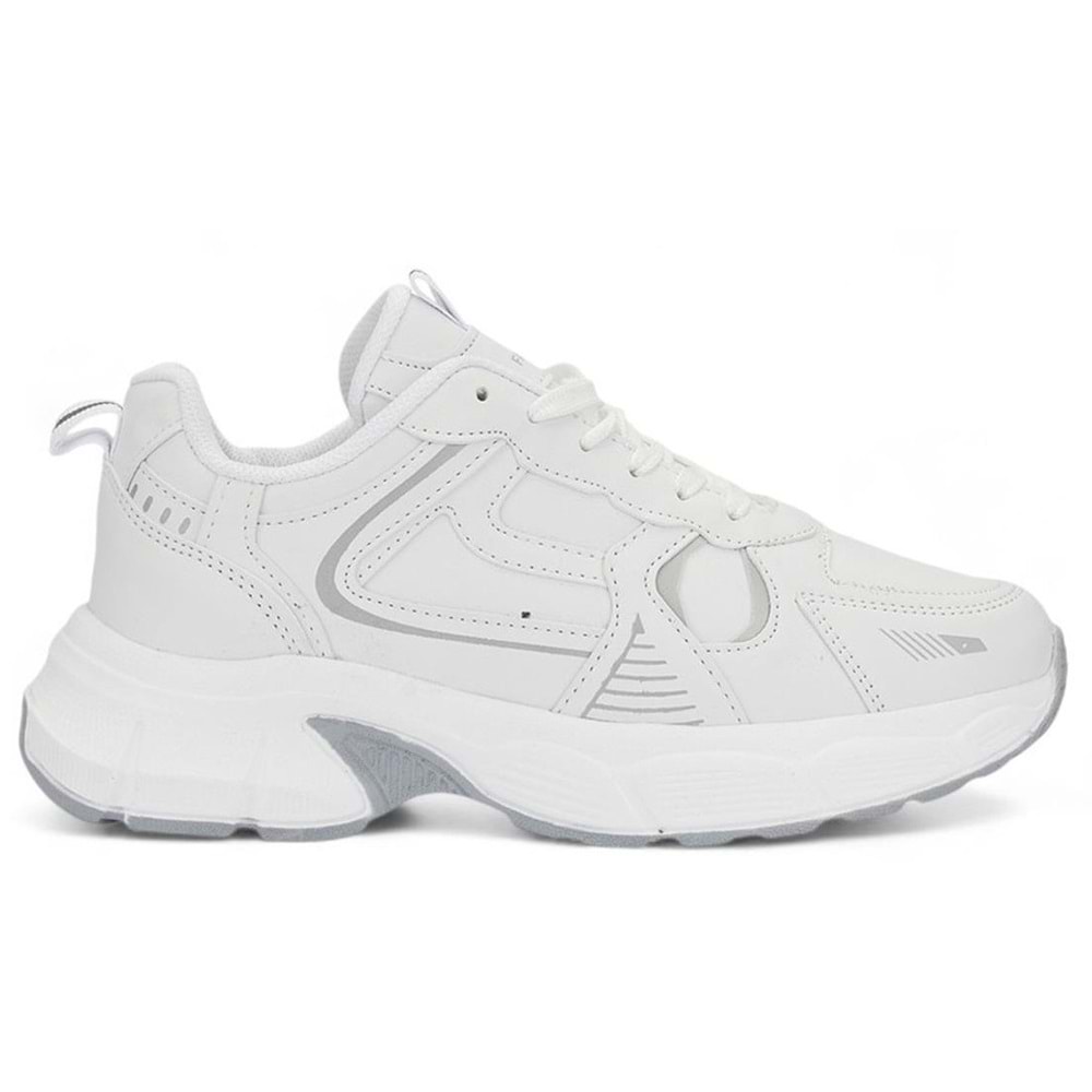 Lambırlent 7450-Cilt Kalın Taban Sneaker Unisex Spor Ayakkabı
