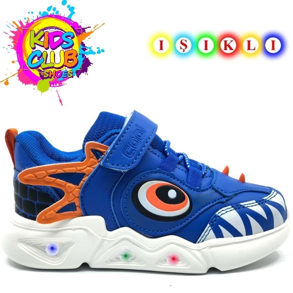 Cool Stego Işıklı Ortopedik Çocuk Spor Ayakkabı