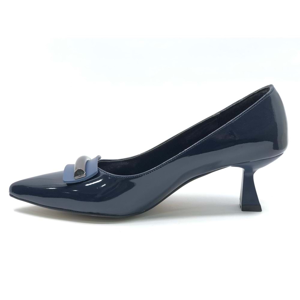 Feles 5 Cm Topuk Toka Detaylı Stiletto Kadın Ayakkabı