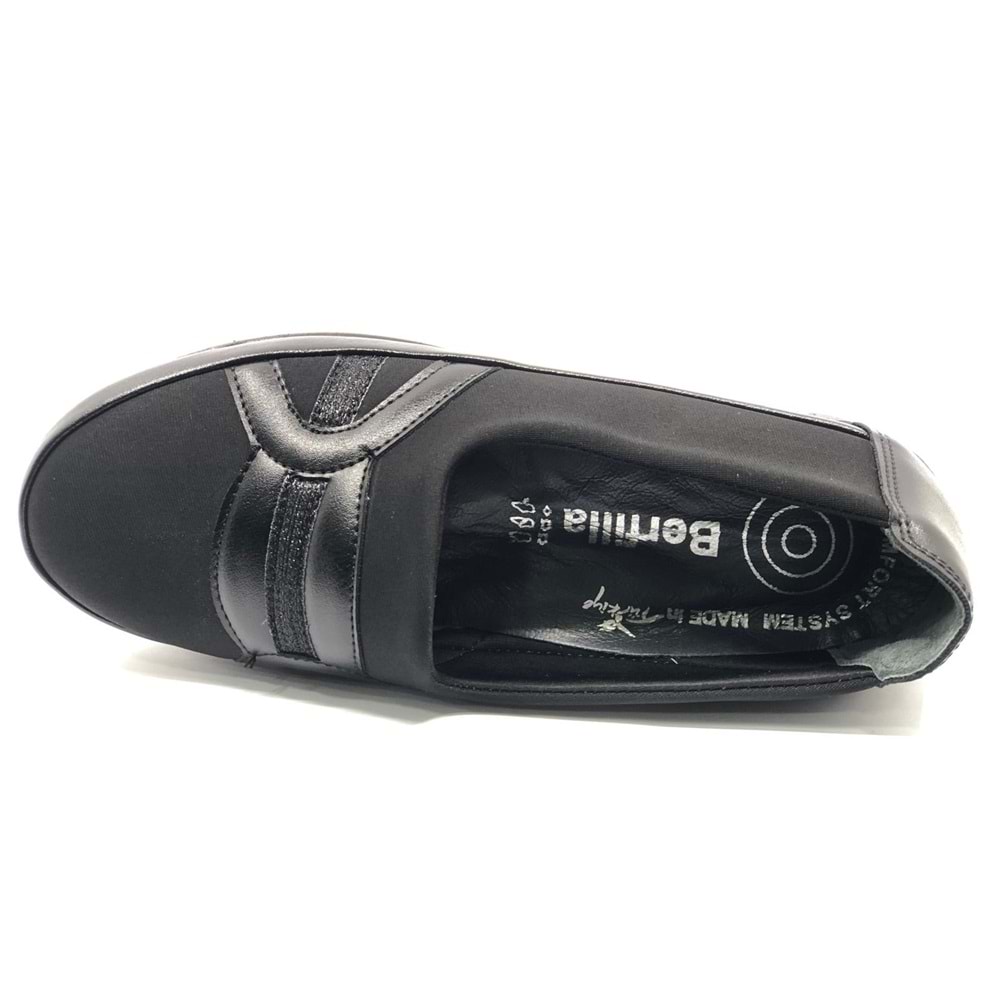 Berfilla Dr.Tavsiyeli İçi %100 Deri Anne Kadın Babet Ayakkabı