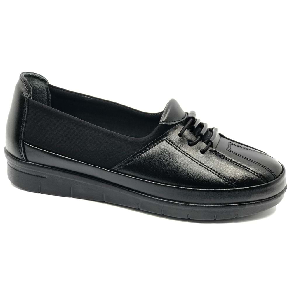 Berfilla Dr.Tavsiyeli İçi %100 Deri Anne Kadın Babet Ayakkabı