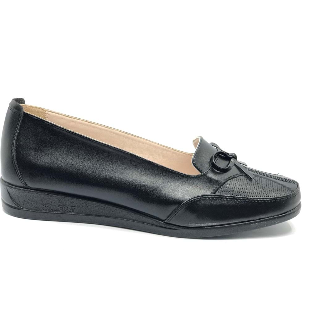 Kocamanlar 049101 Dr.Tavsiyeli İçi %100 Deri 41-42 numara Anne Kadın Babet Ayakkabı