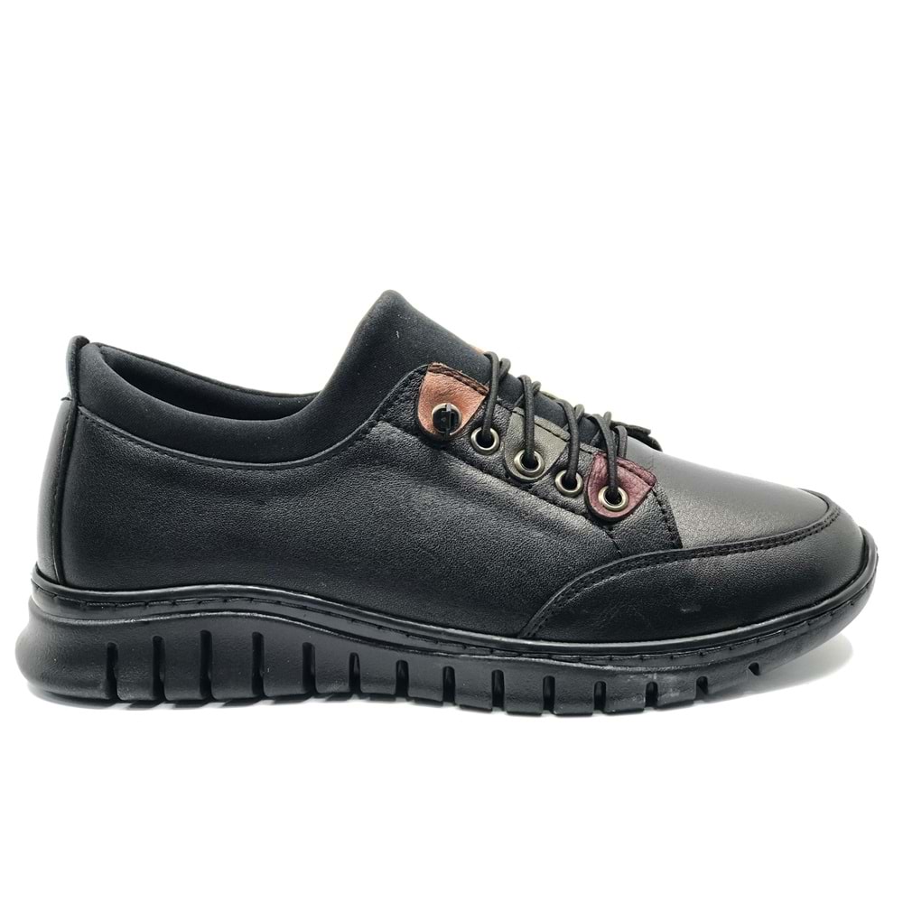 Alfalotti 84165 Hakiki Deri Ortopedik Kadın Casual Ayakkabı