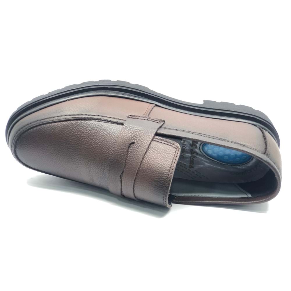 Kocamanlar 01 Hakiki Deri Ortopedik Kolej Erkek Casual Ayakkabı