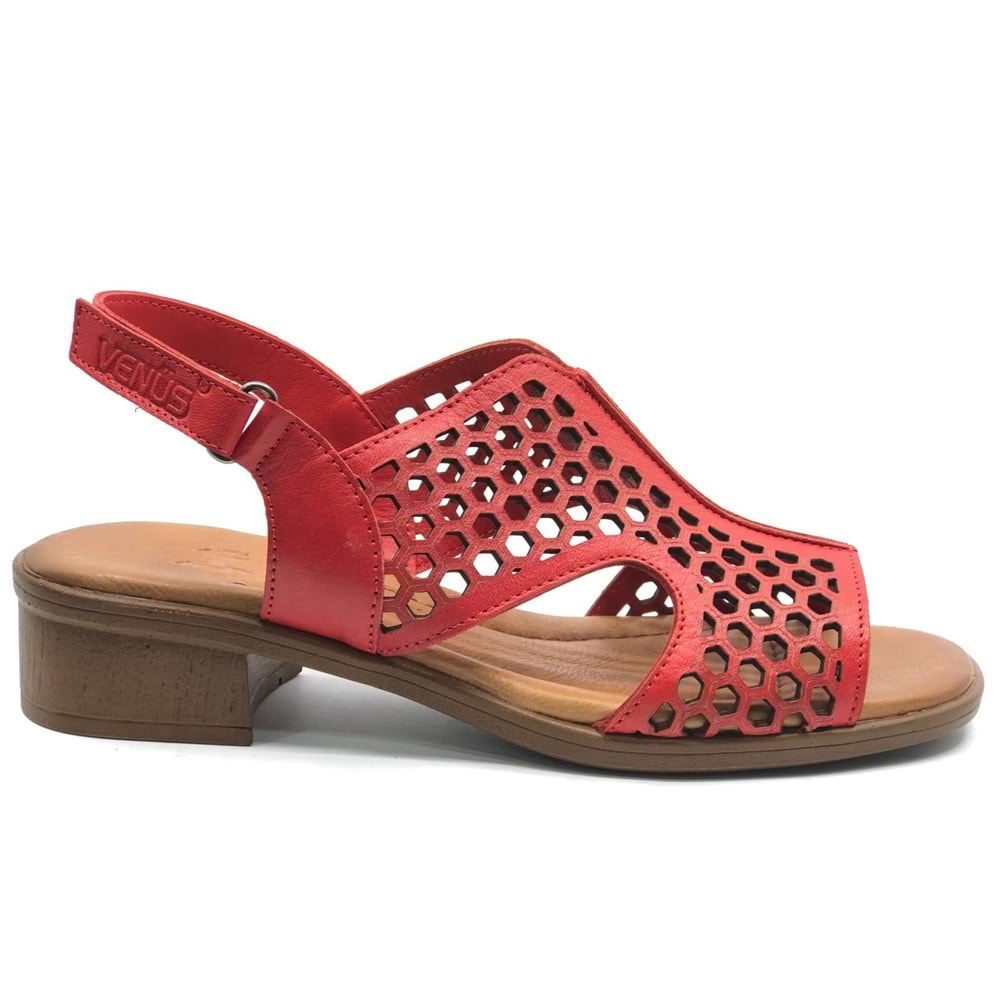Venüs Nimbatik Hakiki Deri Comfort Ortopedik Kadın Sandalet