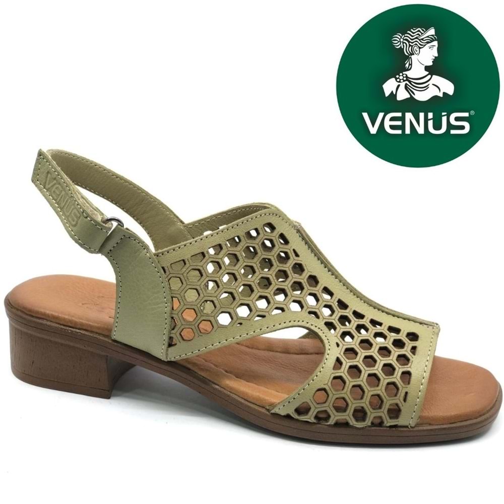 Venüs Nimbatik Hakiki Deri Comfort Ortopedik Kadın Sandalet