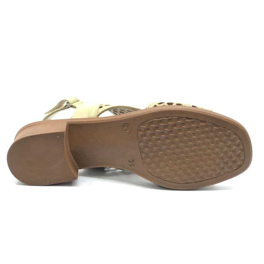 Venüs Nimbatik Hakiki Deri Comfort Ortopedik Kadın Sandalet