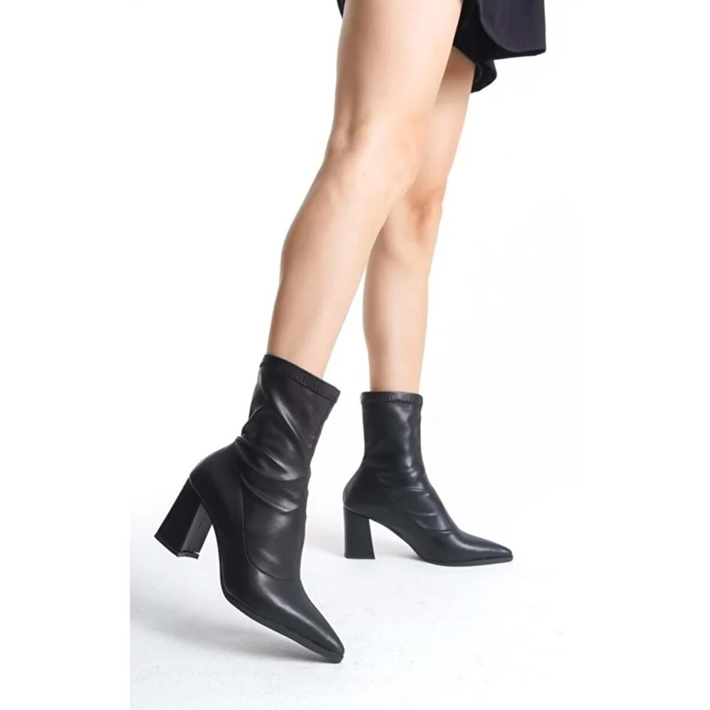 Feles Streç Sivri Burun Kadın Bot