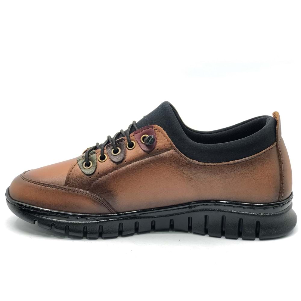 Alfalotti 84165 Hakiki Deri Ortopedik Kadın Casual Ayakkabı