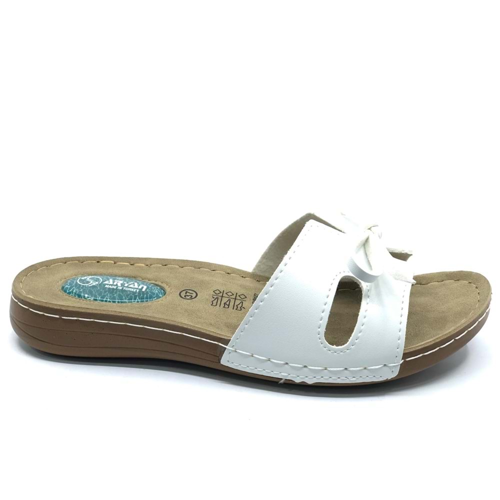 Aryan 11-367-Jel Ökçe Jelli Kadın Ortapedik Terlik