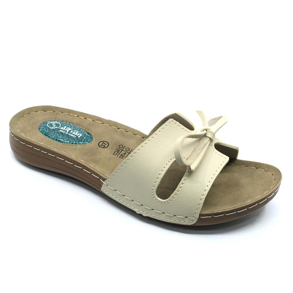 Aryan 11-367-Jel Ökçe Jelli Kadın Ortapedik Terlik