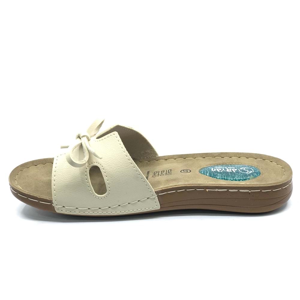 Aryan 11-367-Jel Ökçe Jelli Kadın Ortapedik Terlik