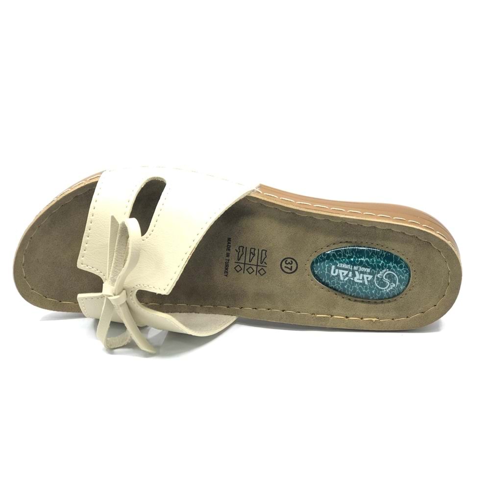 Aryan 11-367-Jel Ökçe Jelli Kadın Ortapedik Terlik