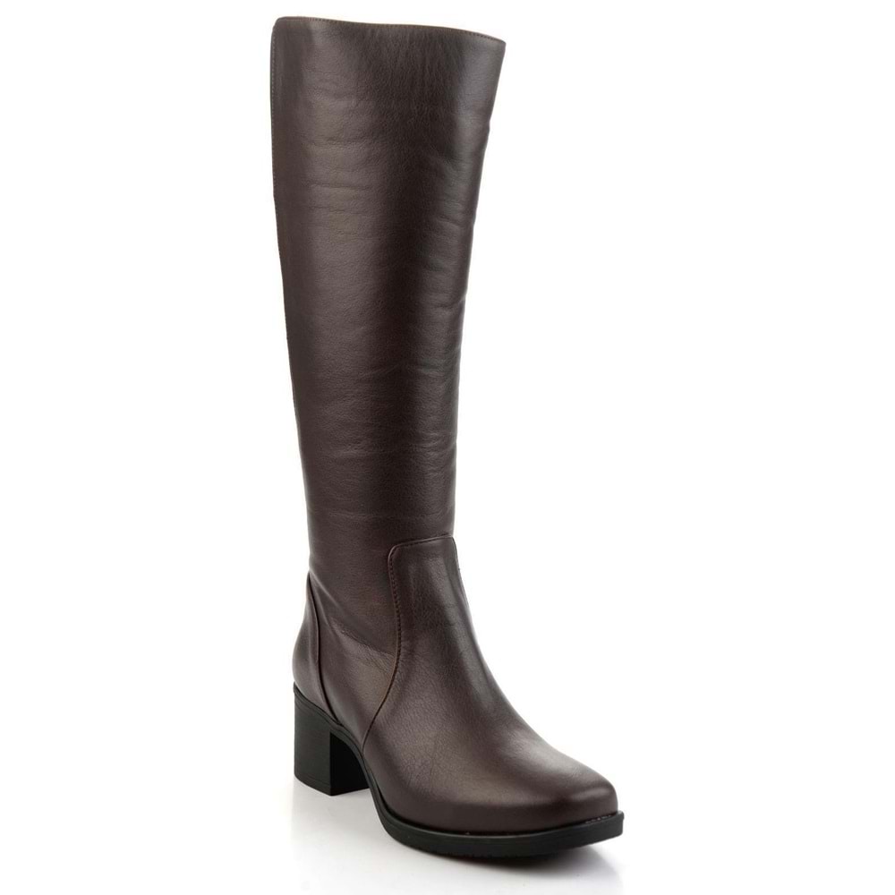 Ayakdaş 021-1 Streç Hakiki Deri Kadın Çizme