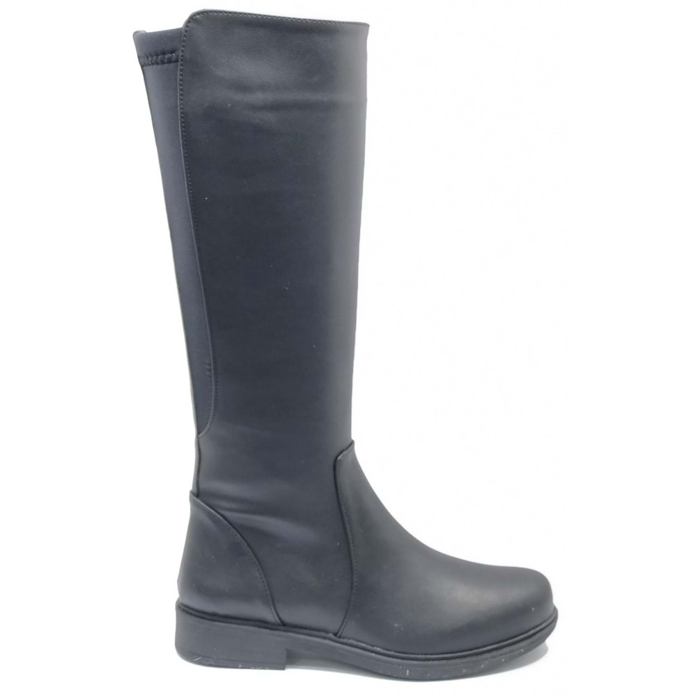 Ayakdaş 070-1 Düz Taban Streç Kadın Çizme