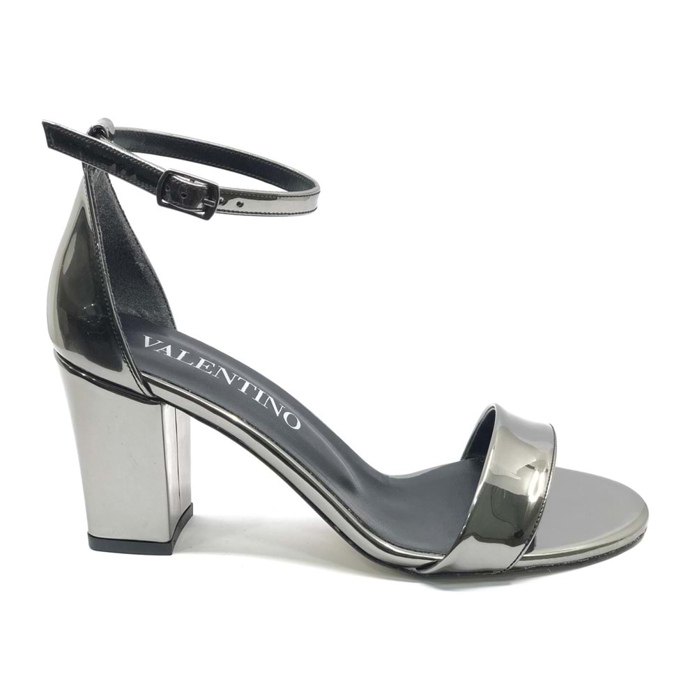 Kocamanlar Orta Topuk Tek Bant Kadın Topuklu Ayakkabı