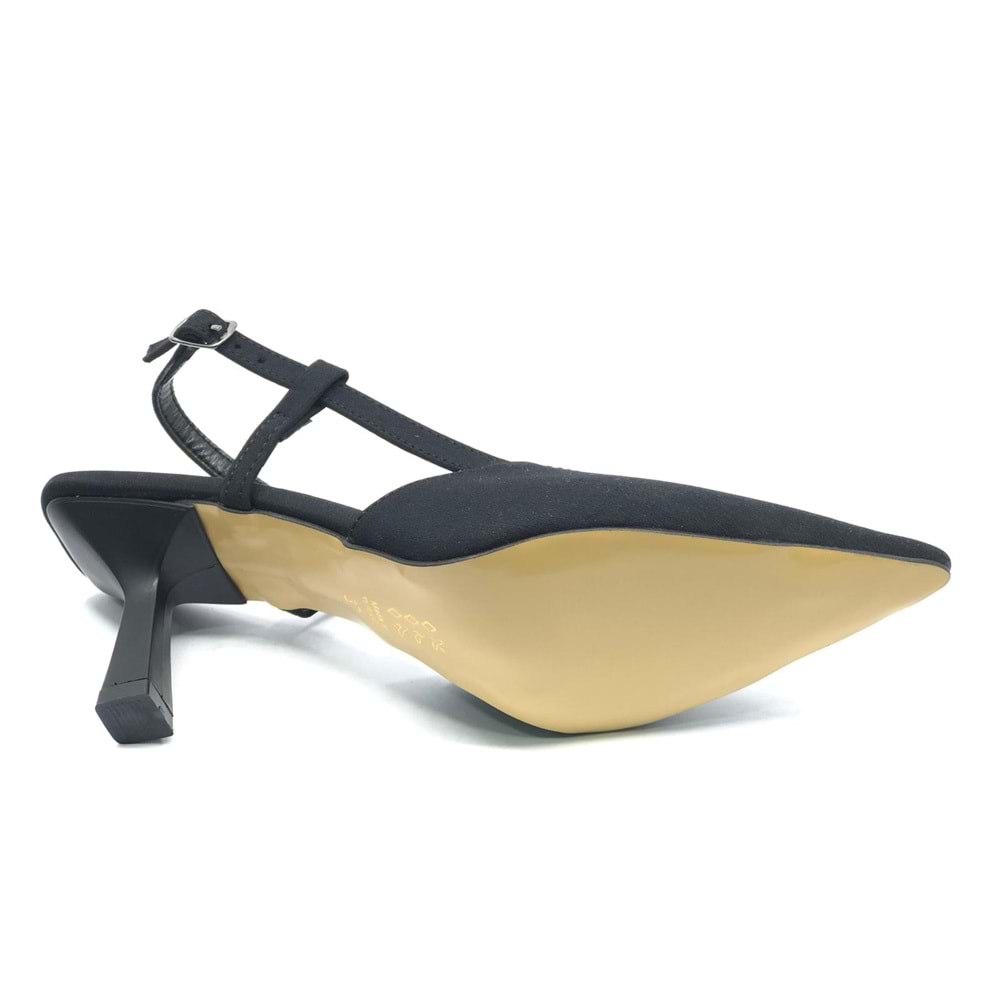 Kocamanlar 8 cm Saten Kadın Topuklu Ayakkabı