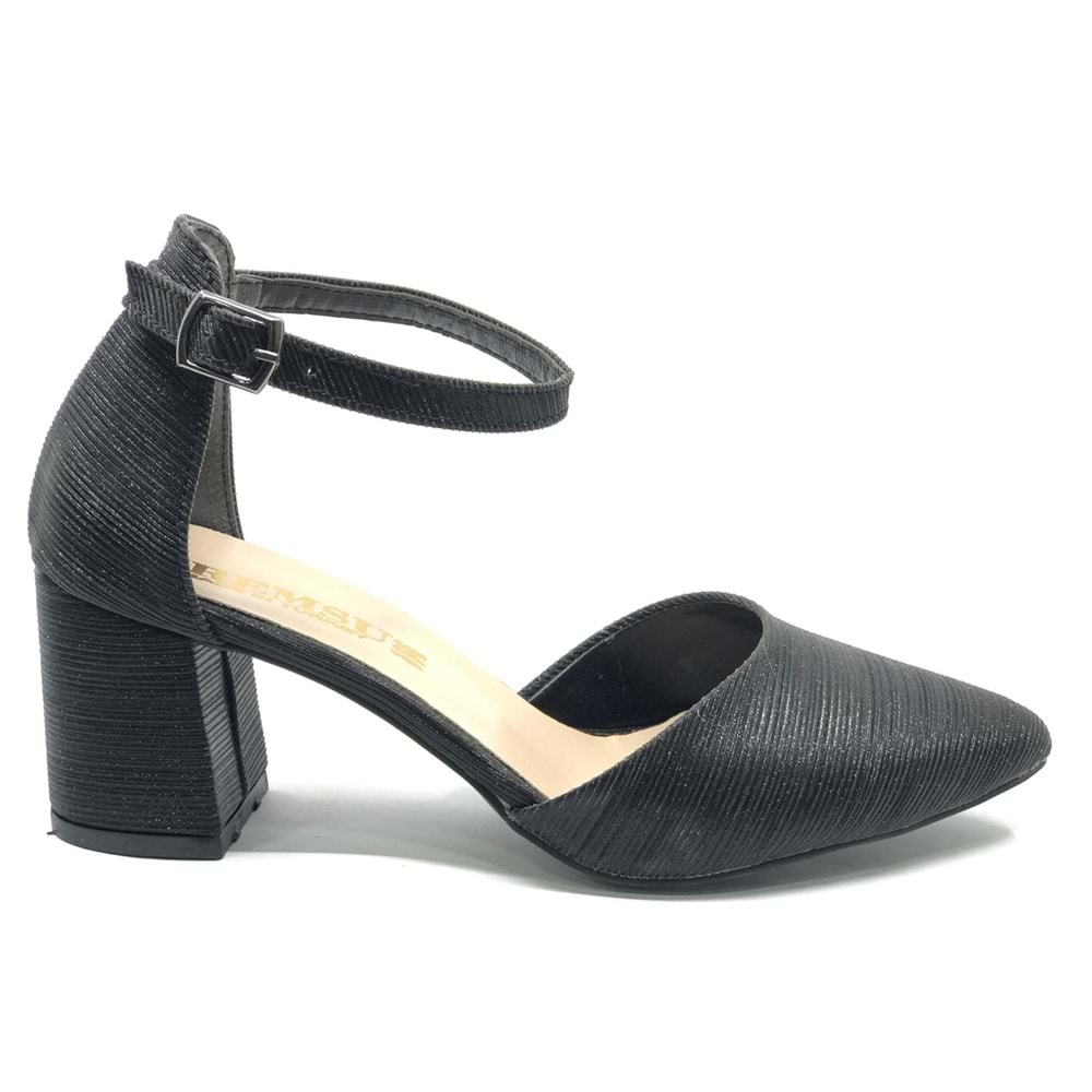 İremsu Çupra Saten Detaylı 5 Cm Topuklu Stiletto Kadın Topuklu Ayakkabı