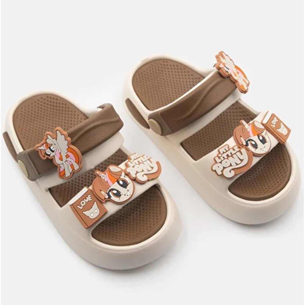 Kocamanlar 4505 Hafif Rahat Taban Okul Kreş Havuz Günlük Unisex Çocuk Terlik