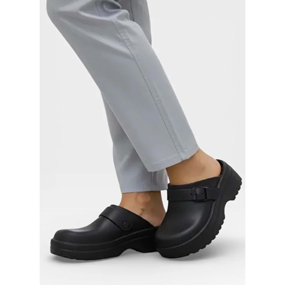 Kocamanlar E443 Sabo Doktor ve Hemşire Terliği Kalın Taban Ortapedik Terlik