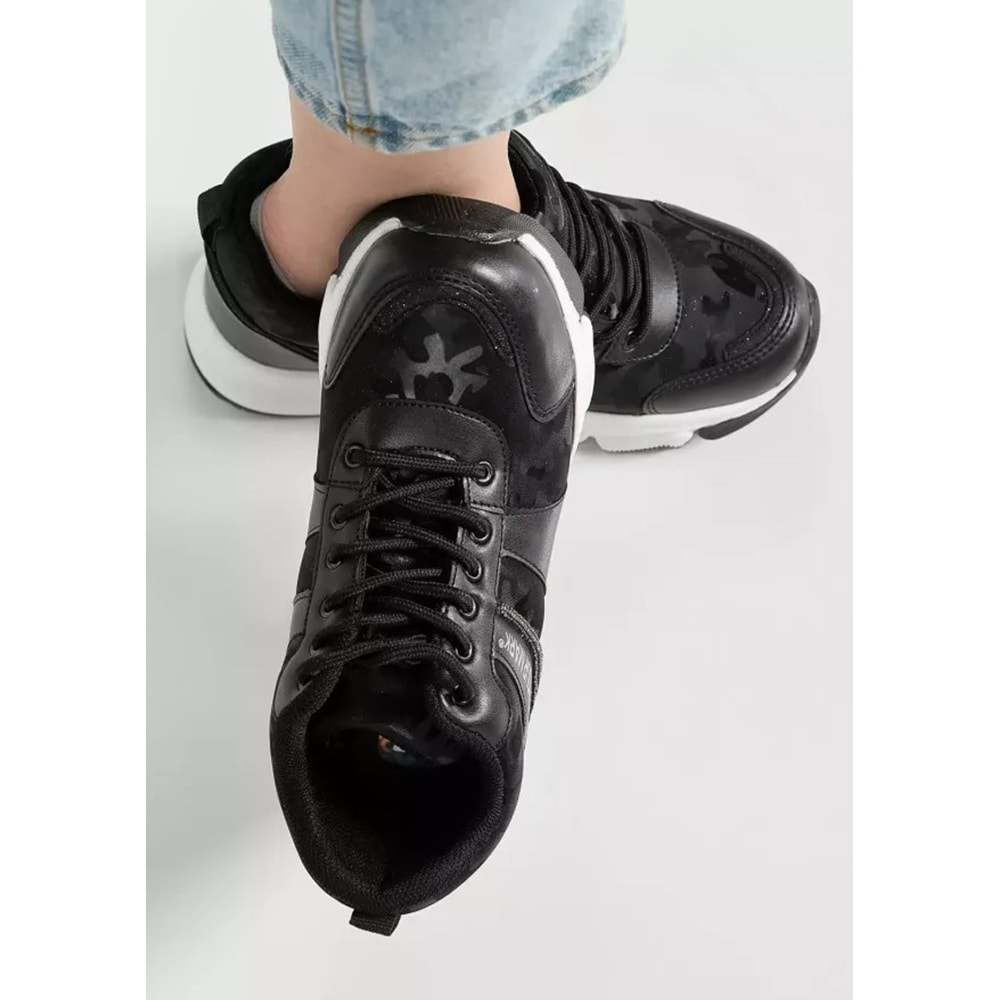 Filet 209 Gizli Topuklu Taban Sneaker Kadın Spor Ayakkabı